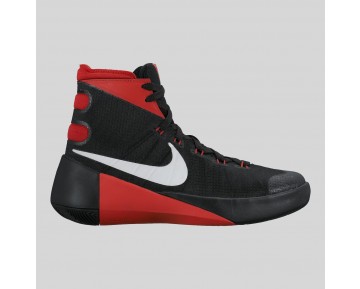 Damen & Herren - Nike Hyperdunk 2015 (GS) Schwarz Metallisch Silber Universität Rote
