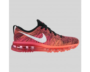 Damen & Herren - Nike Wmns Flyknit Max Schwarz Pink Foil Hot Lava
