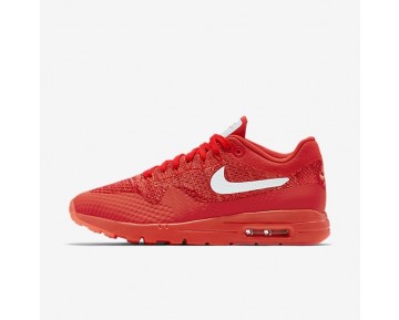 Nike Air Max 1 Ultra Flyknit Sneaker - Helles Purpur/Universität Rot/Helle Mango/Weiß