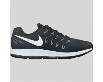 Damen & Herren - Nike Air Zoom Pegasus 33 Schwarz Weiß Anthracite Cool Grau