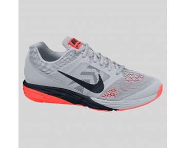 Damen & Herren - Nike Tri Fusion Run MSL Wolf Grau Schwarz Hyper Orange