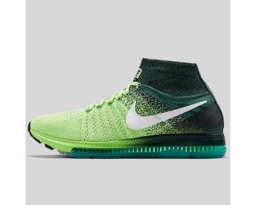 Damen & Herren - Nike Zoom All Out Flyknit Geist Grün Weiß Anthracite