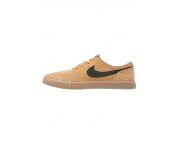 Nike Sb Solarsoft Portmore Ii Schuhe Low NIK21uq-Gold
