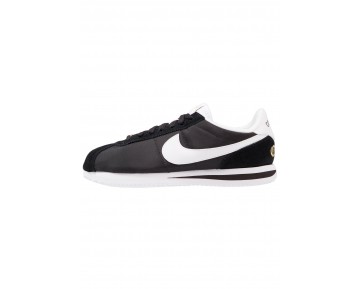 Nike Cortez Basic Nylon Prem Schuhe Low NIKo0aq-Schwarz