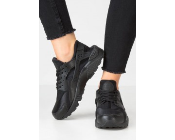 Nike Air Huarache Run Schuhe Low NIK1vz2-Schwarz
