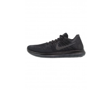 Nike Performance Free Run Flyknit 2 Schuhe NIKbc7s-Schwarz