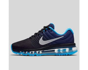 Damen & Herren - Nike Air Max 2017 (GS) Schwarz Summit Weiß Dunkel lila Staub