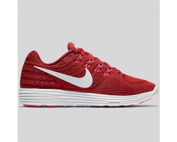 Damen & Herren - Nike Wmns Lunartempo 2 Noble Rote Weiß Hell Karmesinrot