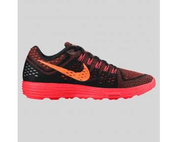 Damen & Herren - Nike Lunartempo Schwarz Total Orange Hell Karmesinrot