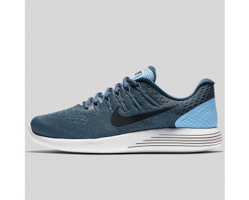 Damen & Herren - Nike Lunarglide 8 Light Blau Schwarz Squadron Blau