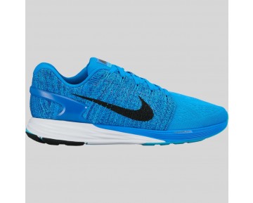 Damen & Herren - Nike Lunarglide 7 Foto Blau Schwarz Gamma Blau