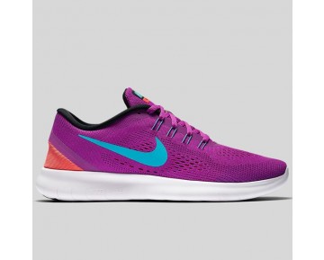 Damen & Herren - Nike Wmns Free RN Hyper Violet Gamma Blau