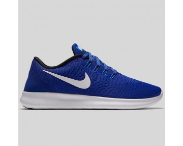 Damen & Herren - Nike Wmns Free RN Concord Weiß Hyper Cobalt