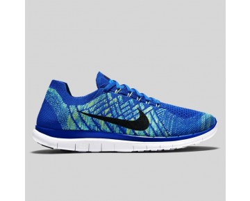 Damen & Herren - Nike Free 4.0 Flyknit Spiel Königlich Hyper Jade