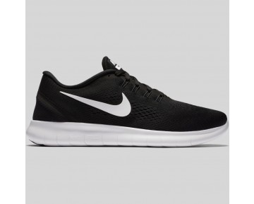 Damen & Herren - Nike Free RN Schwarz Weiß Anthracite