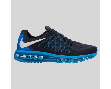 Damen & Herren - Nike Air Max 2015 Dunkel Obsidian Weiß Blau Lagune
