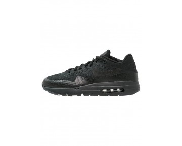 Nike Air Max 1 Ultra Flyknit Schuhe Low NIK5l23-Schwarz