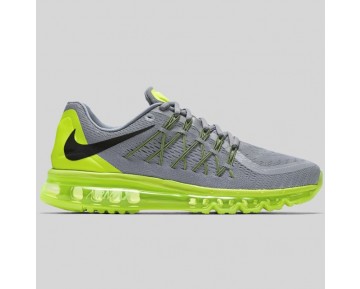 Damen & Herren - Nike Air Max 2015 Anniversary Pack Spiegeln Silber Schwarz Volt