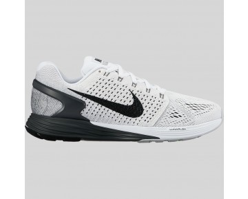 Damen & Herren - Nike Wmns Lunarglide 7 Weiß Anthracite Cool Grau