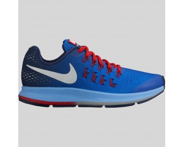 Damen & Herren - Nike Zoom Pegasus 33 (GS) Spiel Königlich Metallisch Silber