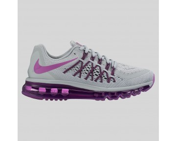 Damen & Herren - Nike Wmns Air Max 2015 Wolf Grau Vivid Pink