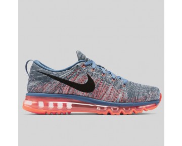 Damen & Herren - Nike Flyknit Max Ozean Fog Schwarz Total Karmesinrot