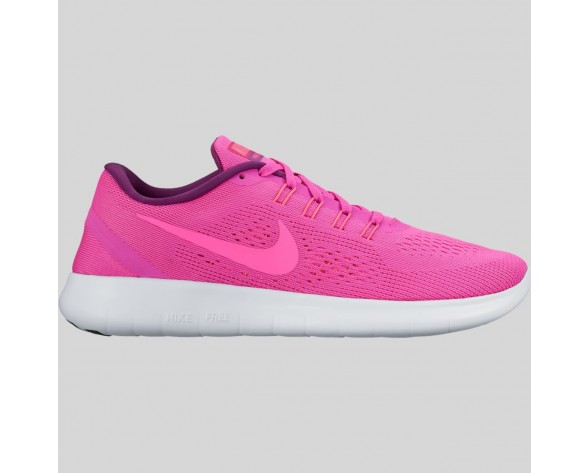 Damen & Herren - Nike Wmns Free RN Fire Pink Blau Glühen