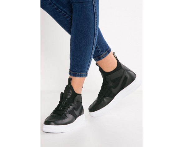 Nike Air Force 1 Ultraforce Mid Schuhe High NIKlvc4-Schwarz