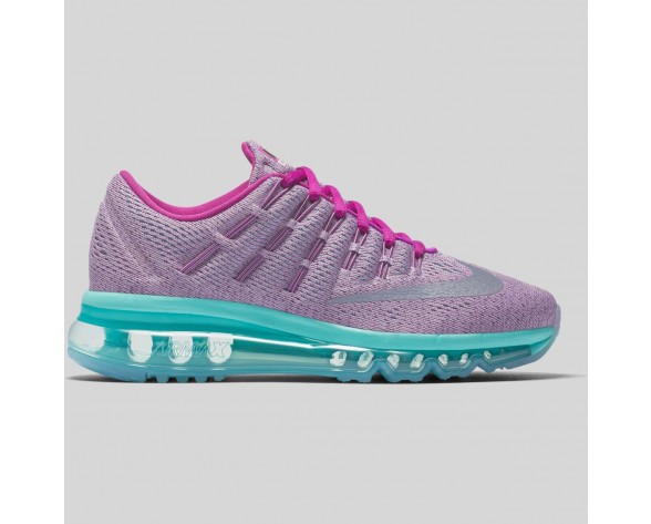 Damen & Herren - Nike Air Max 2016 (GS) Urban Lilac Spiegeln Silber Hyper Violet