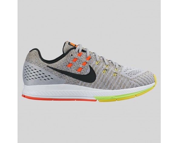 Damen & Herren - Nike Air Zoom Structure 19 Wolf Grau Schwarz Option Gelb