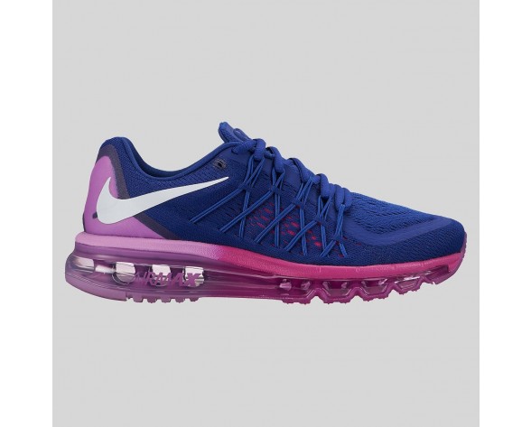 Damen & Herren - Nike Wmns Air Max 2015 tief Königlich Blau Fuchsia