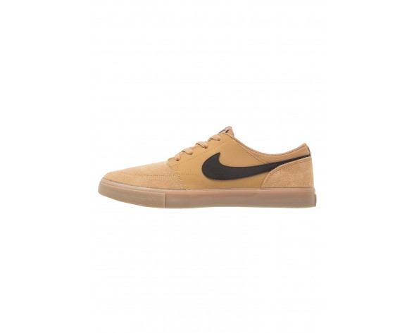 Nike Sb Solarsoft Portmore Ii Schuhe Low NIK21uq-Gold