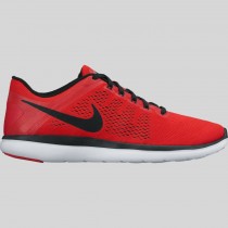 Damen & Herren - Nike Flex 2016 RN Univeristy Rote Schwarz Weiß