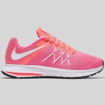 Damen & Herren - Nike Wmns Zoom Winflo 3 Pink Blast Weiß Hell Mango