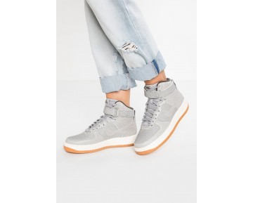 Nike Air Force 1 Hi Prm Schuhe High NIK97bf-Grau