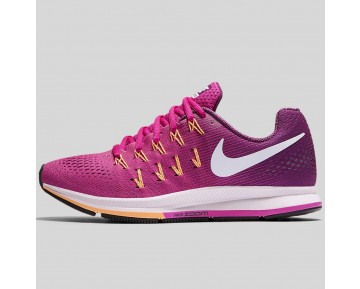 Damen & Herren - Nike Wmns Air Zoom Pegasus 33 Fire Pink Weiß Hell Traube
