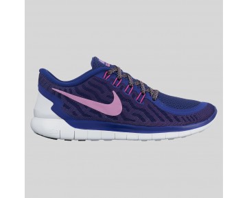 Damen & Herren - Nike Wmns Free 5.0 tief Königlich Blau Fuchsia Glühen Weiß