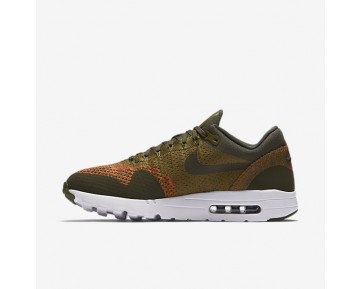 Nike Air Max 1 Ultra Flyknit Schuhe - Olive/Fracht Khaki/Weiß/Fracht Khaki