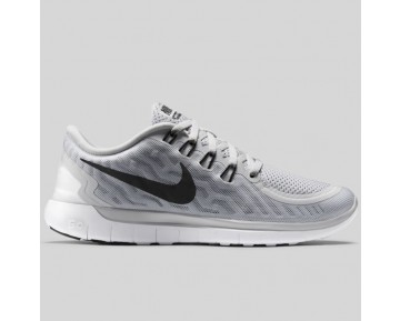 Damen & Herren - Nike Wmns Free 5.0 Rein Platinum Schwarz Wolf Grau