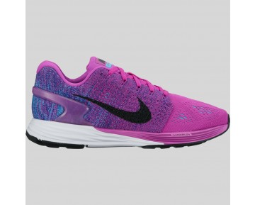 Damen & Herren - Nike Wmns Lunarglide 7 Hyper Violet Schwarz Concord