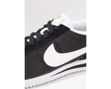 Nike Cortez Basic Nylon Prem Schuhe Low NIKo0aq-Schwarz