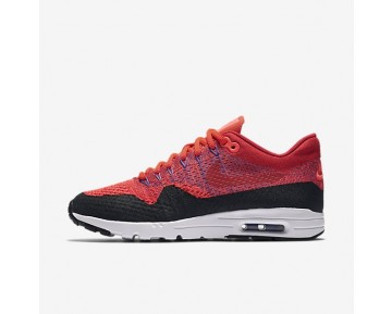 Nike Air Max 1 Ultra Flyknit Schuhe - Universität Rot/Helles Purpur/Schwarz
