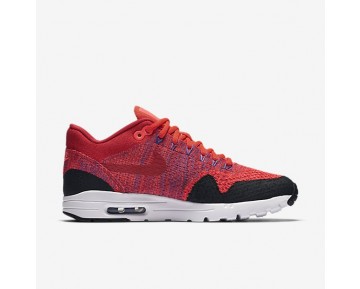 Nike Air Max 1 Ultra Flyknit Schuhe - Universität Rot/Helles Purpur/Schwarz