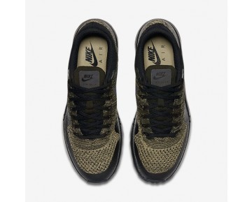 Nike Air Max 1 Ultra Flyknit Trainer - Neutrale Olive/Mammutbaum/Schwarz
