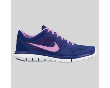 Damen & Herren - Nike Wmns Flex 2015 RN MSL tief Königlich Blau Fuchsia Glühen
