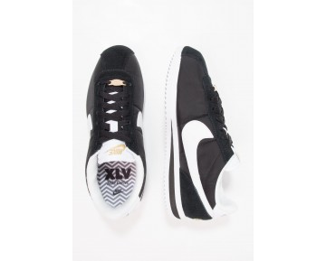 Nike Cortez Basic Nylon Prem Schuhe Low NIKo0aq-Schwarz