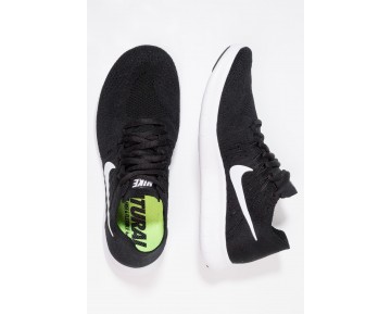 Nike Performance Free Run Flyknit 2 Schuhe Low NIK973e-Schwarz
