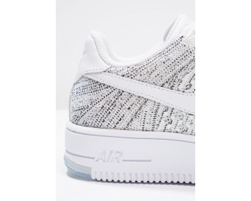 Nike Air Force 1 Flyknit Low Schuhe Low NIKjvgi-Weiß