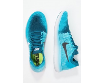 Nike Performance Free Run Flyknit 2 Schuhe NIKpckh-Blau