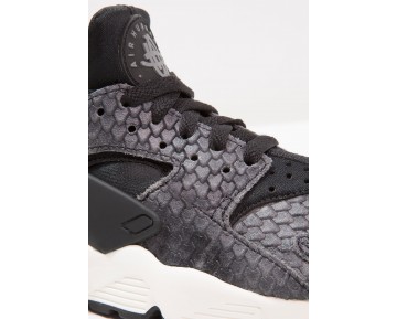 Nike Air Huarache Run Premium Schuhe Low NIKh59n-Schwarz